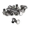 45NRTH Concave Carbide Aluminum Studs Pack Of 25