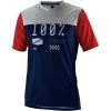 100% 100 Percent Airmatic MTB Jersey -Moose Racing Shop airmatic mtb jersey navy 41312 015 10 1