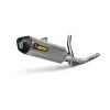 Akrapovic Slip-On Exhaust - S-S6R9-WT Suzuki V-Strom 650 2017-2021