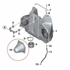 BMW Air Filter Element K1300 13717713428