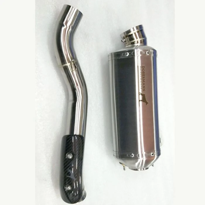 Dobermann KTM 790 Adv R S304 Steel Muffler 3 Dobermann KTM 790 Adv R S304 Steel Muffler