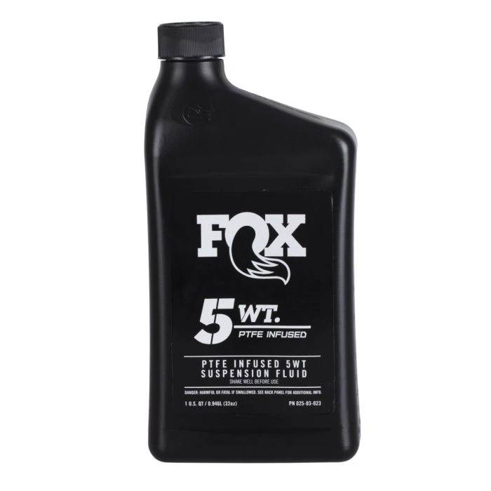 Fox Racing Fox Teflon Infused 5WT Suspension Fluid (32 Oz) 3 Fox Racing Fox Teflon Infused 5WT Suspension Fluid (32 Oz)