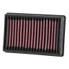 K&N High Flow Replacement Air Filter Panel (Water Cooled Eng.) - BM-1113 -Moose Racing Shop k n high flow replacement air filter panel water cooled eng. bm 1113
