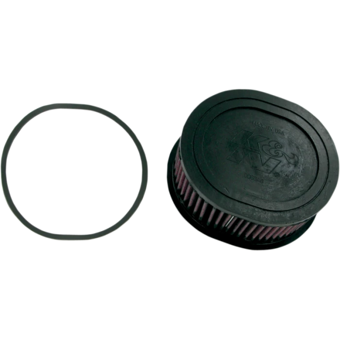 K&N High Flow Replacement Air Filter Round Straight - YA-1001 3 K&N High Flow Replacement Air Filter Round Straight - YA-1001