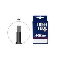 Mitas Inner Tube 28 / 29X1.75–2.45 Schrader Valve 40mm Wall Thickness 0.9 Mm