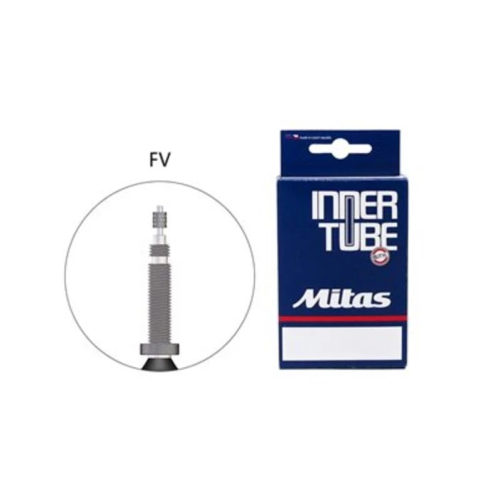 Mitas Inner Tube 700X23C / 28C Presta Valve 60mm Wall Thickness 0.9 Mm