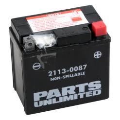 Parts Unlimited CTZ7S Battery