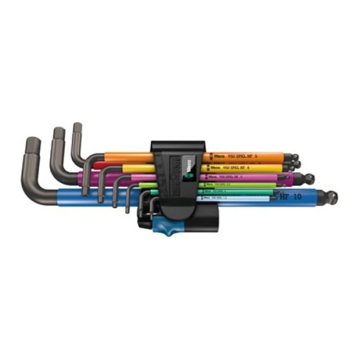 Wera 9 L-key Set Metric With Holding Function - 05022210001