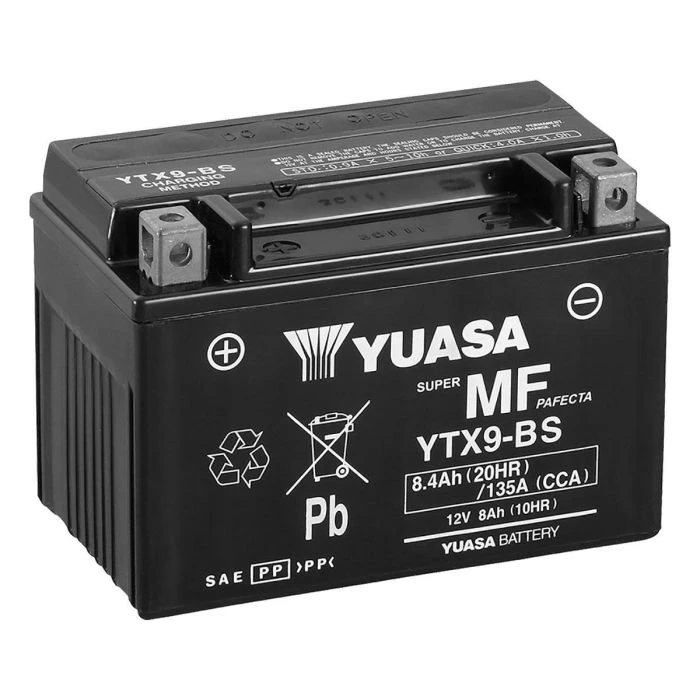 Yuasa YTX9-BS AGM Battery 3 Yuasa YTX9-BS AGM Battery