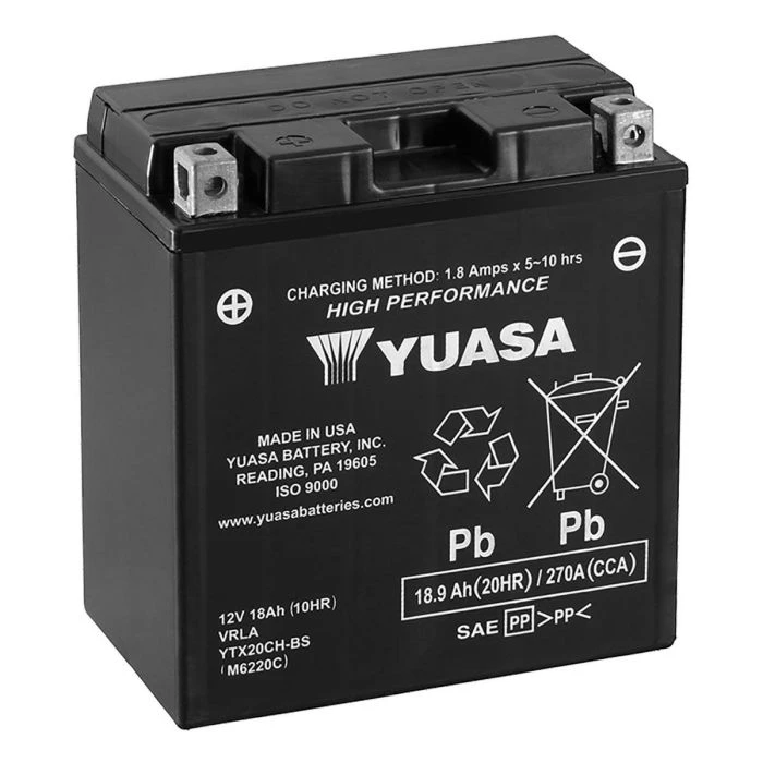 Yuasa High Performance AGM Battery YTX20CH-BS 3 Yuasa High Performance AGM Battery YTX20CH-BS